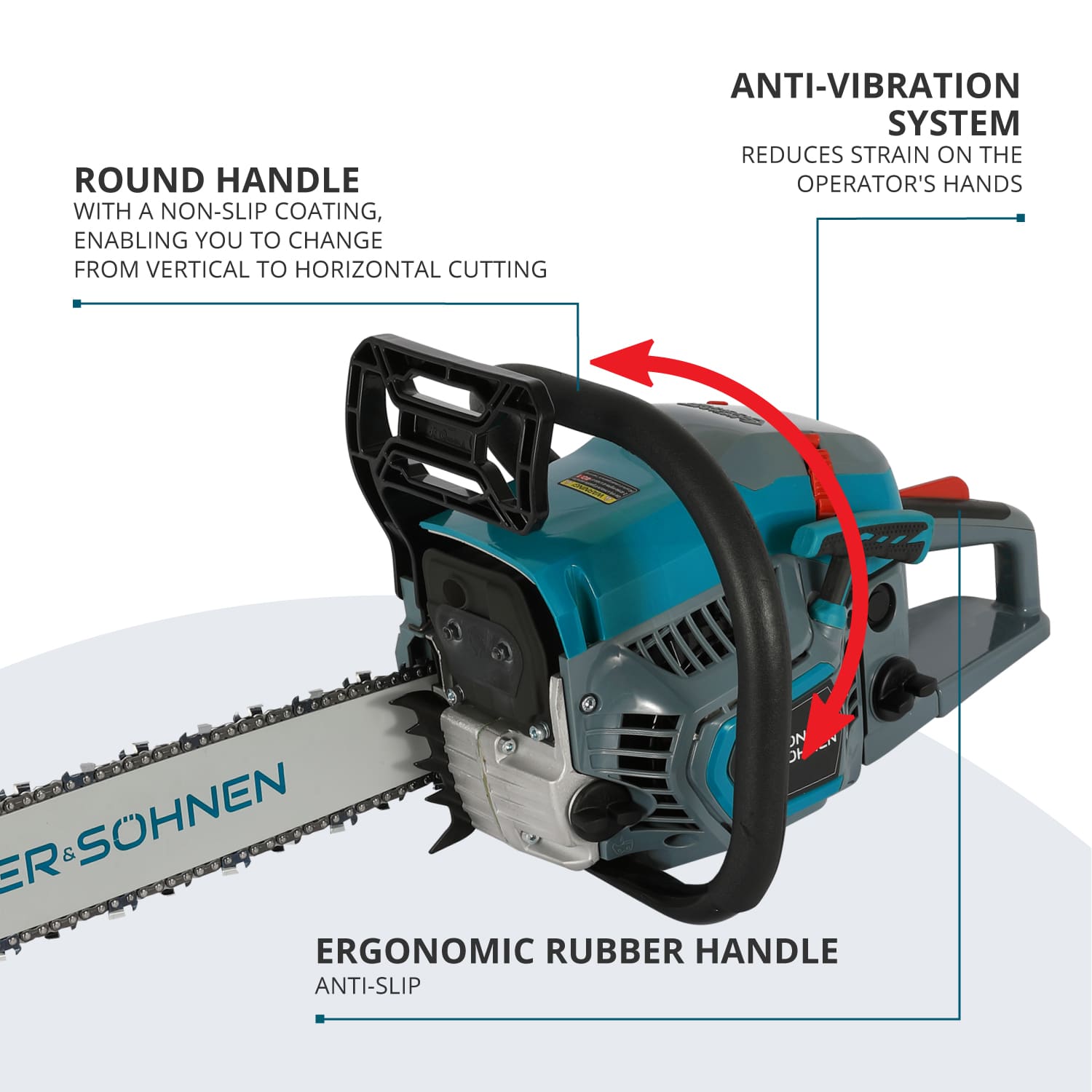 Gasoline chainsaw KS CS31G-18