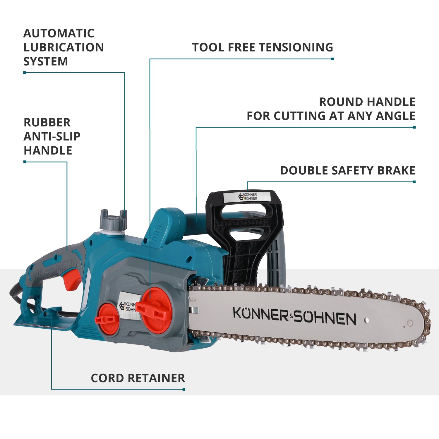 Electric chainsaw KS CS1800-14