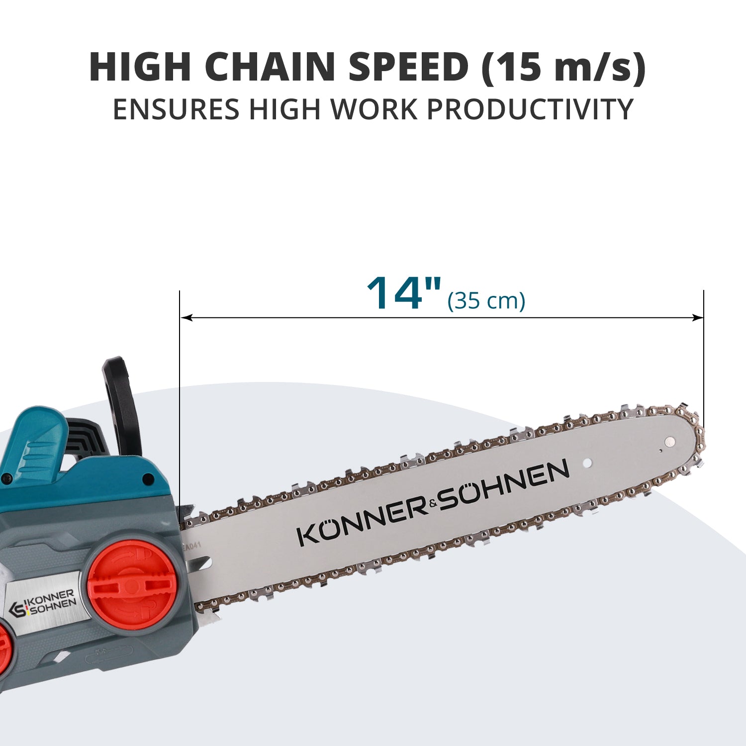 Electric chainsaw KS CS1800-14