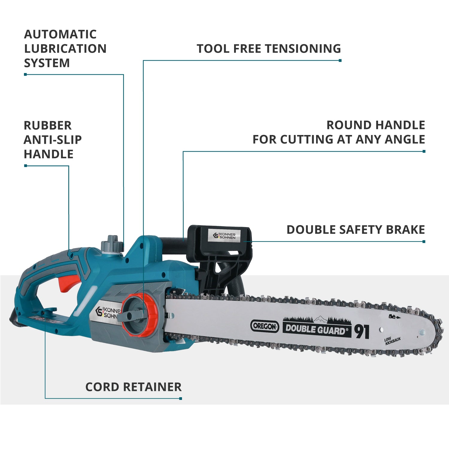 Electric chainsaw KS CS2400-18