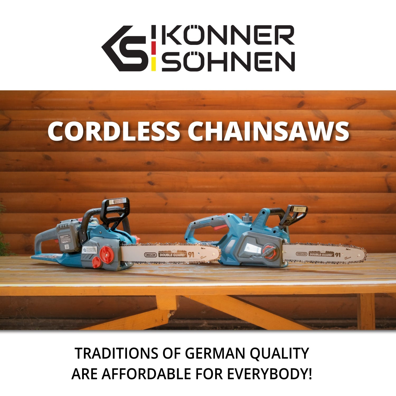 Cordless chainsaw KS CS40V-14