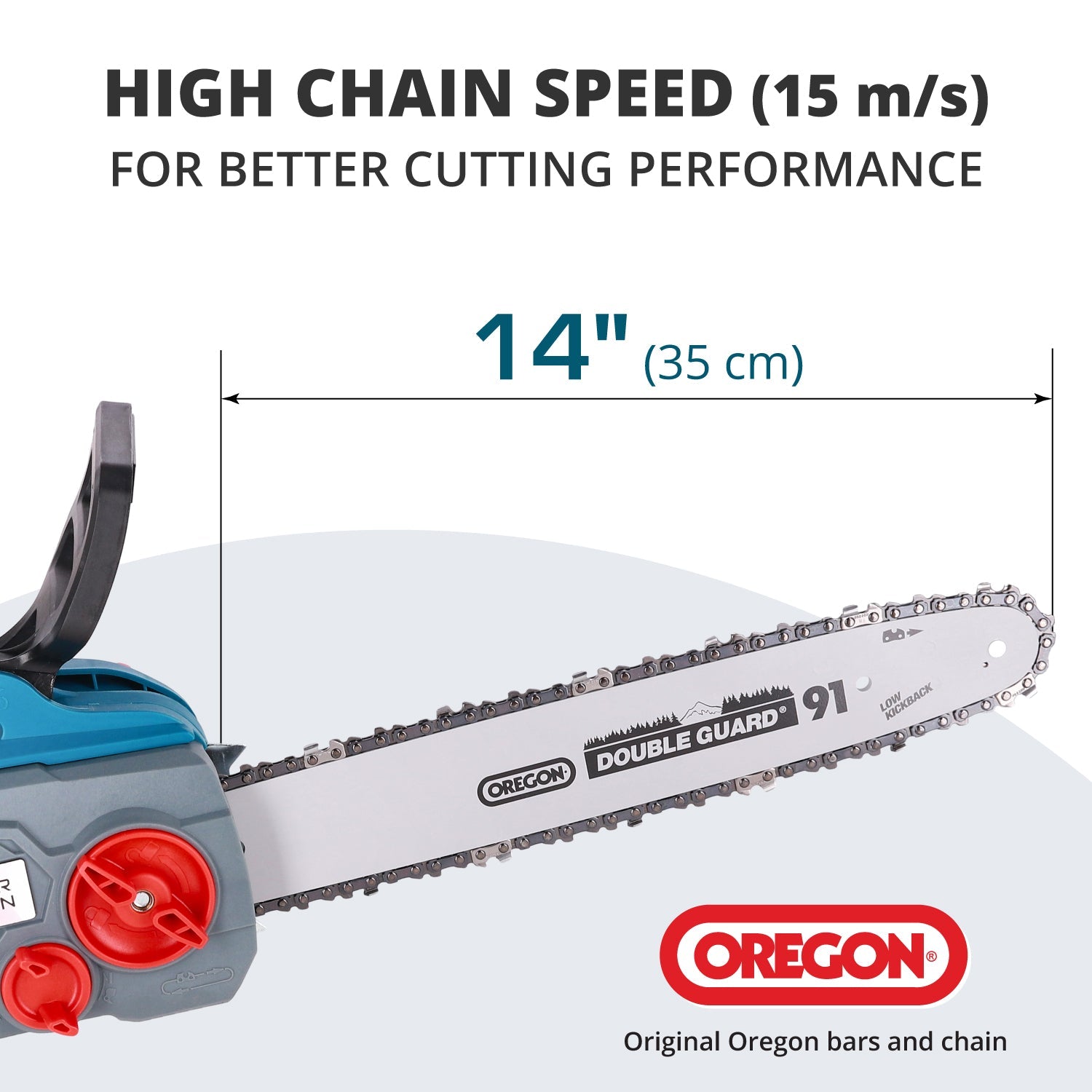 Cordless chainsaw KS CS40V-14