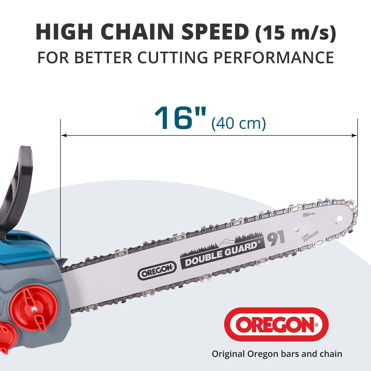 Cordless chainsaw KS CS40V-16