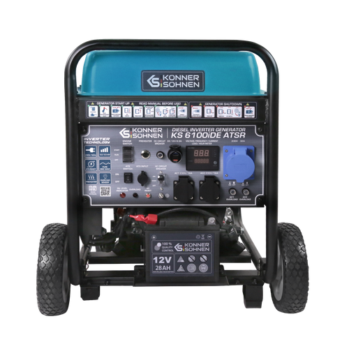 Дизельний інверторний генератор «Könner & Söhnen» KS 6100iDЕ ATSR