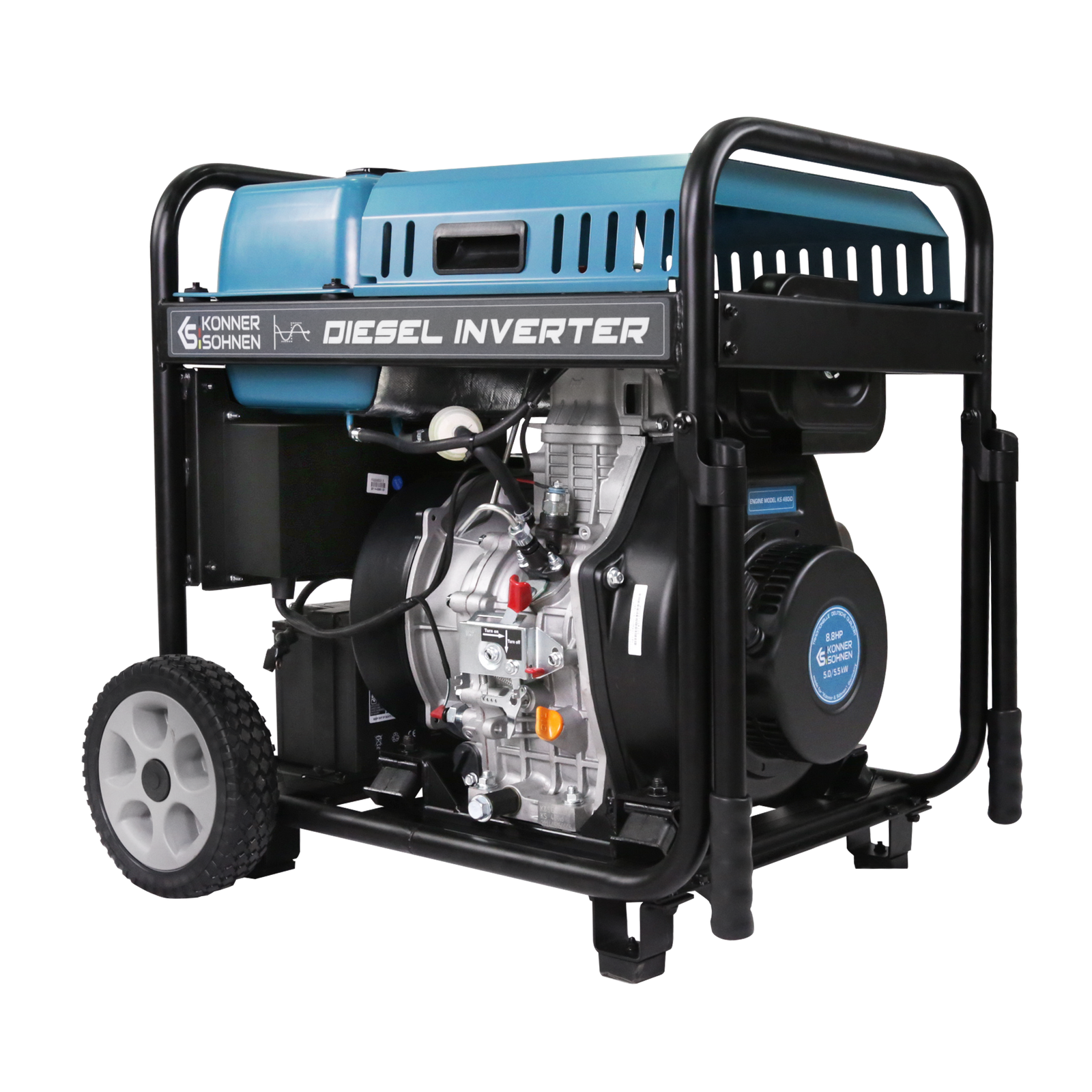 Diesel inverter generator KS 6100iDЕ ATSR