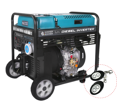 Diesel inverter generator "Könner & Söhnen" KS 9500iDЕ ATSR