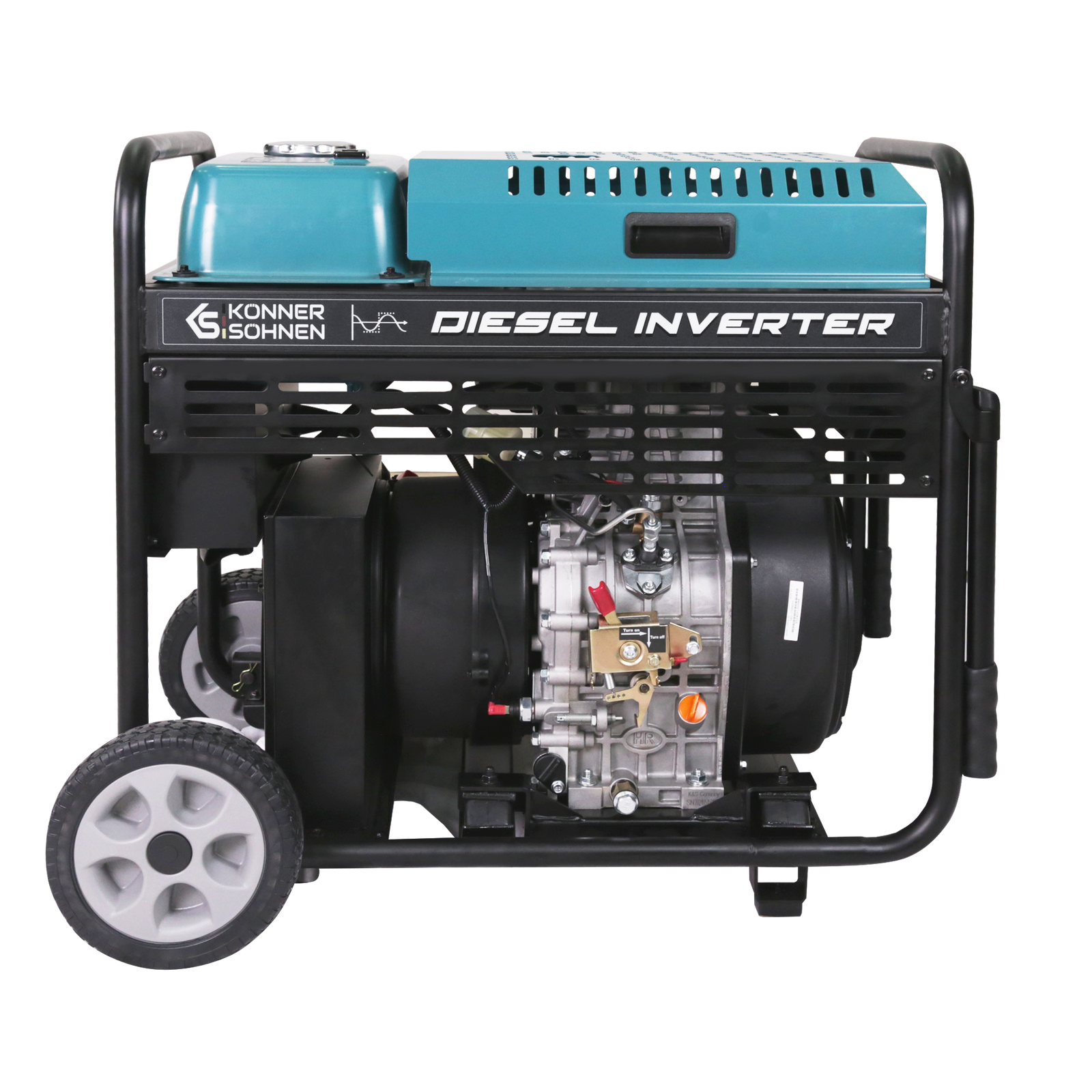 Diesel inverter generator "Könner & Söhnen" KS 9500iDЕ ATSR