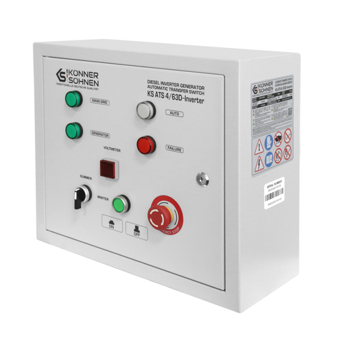 Блок автоматичного введення резерву KS ATS 4/63D-Inverter
