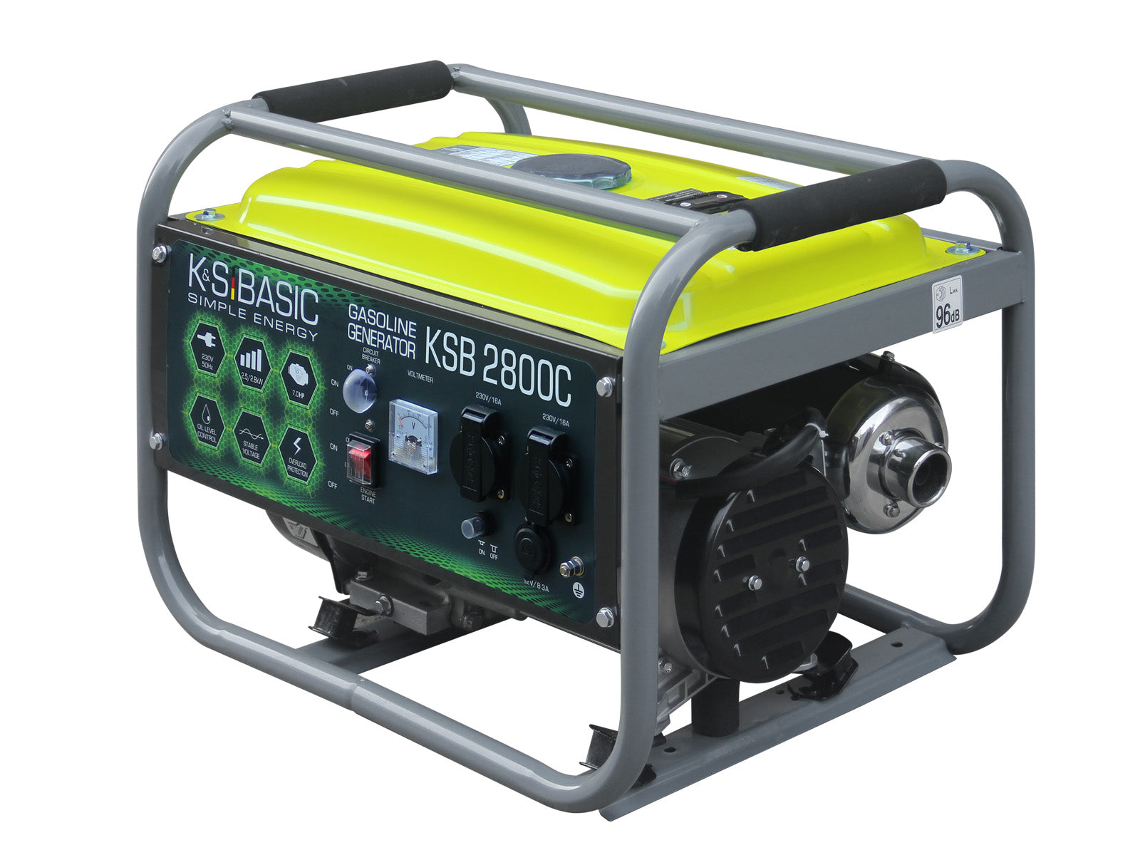 Бензиновий генератор «K&S BASIC» KSB 2800C