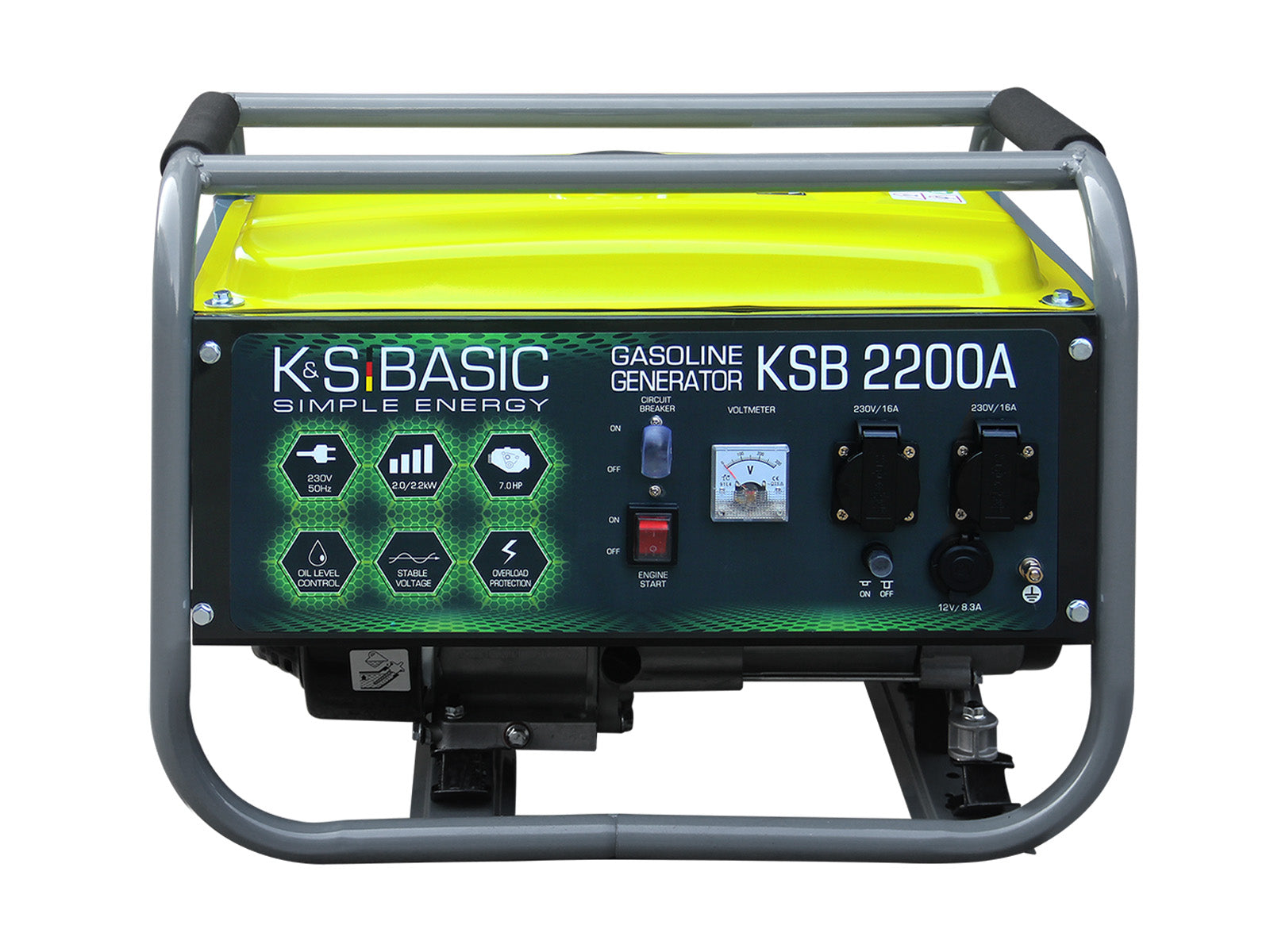 Бензиновий генератор «K&S BASIC» KSB 2200A