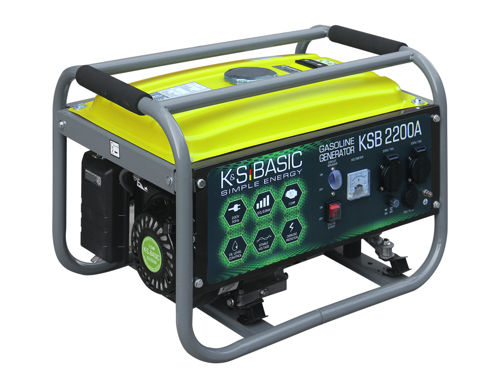 Бензиновий генератор «K&S BASIC» KSB 2200A