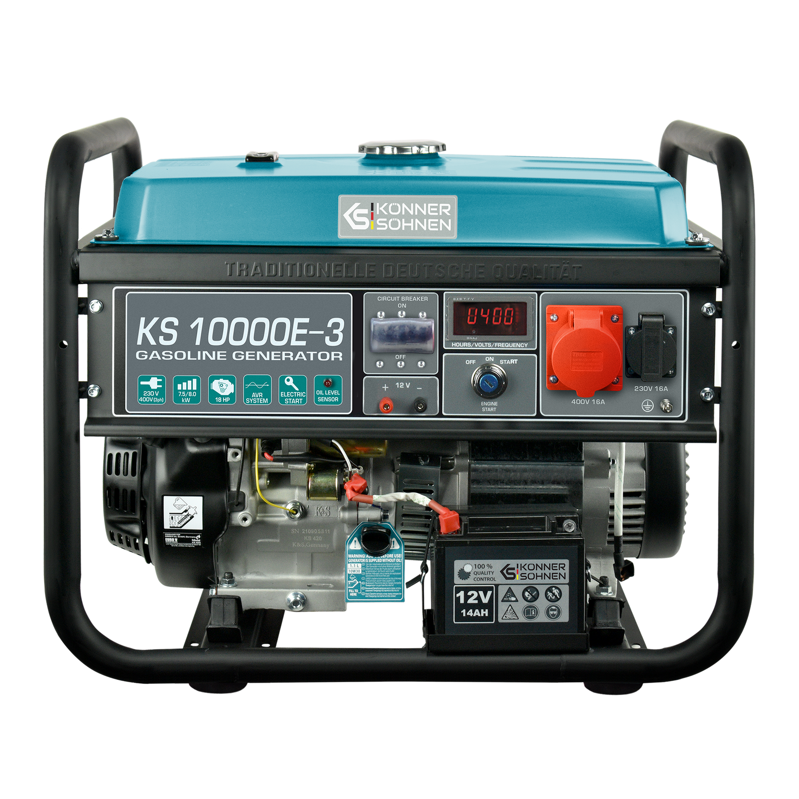 Gasoline generator "Könner & Söhnen" KS 10000E-3