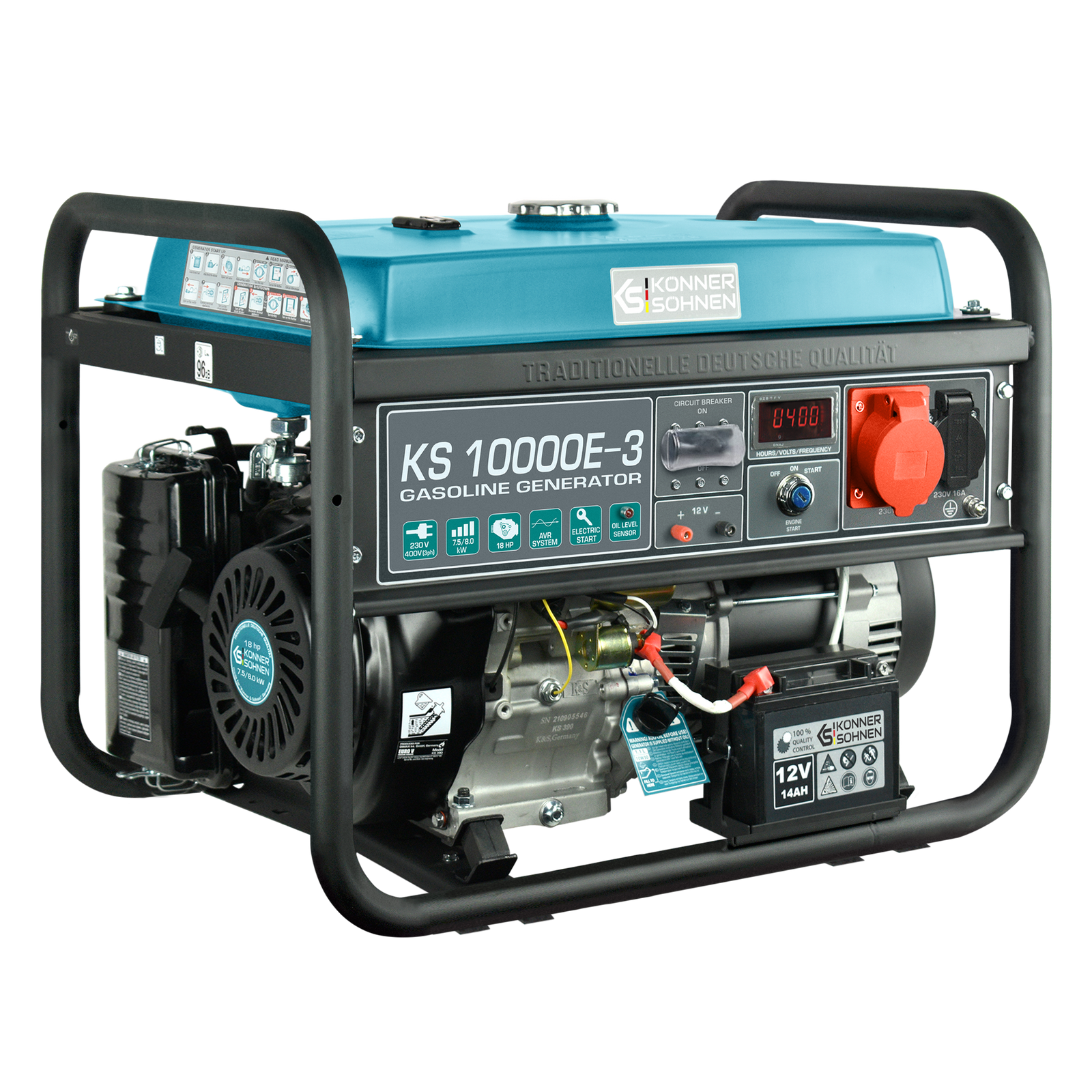 Gasoline generator "Könner & Söhnen" KS 10000E-3