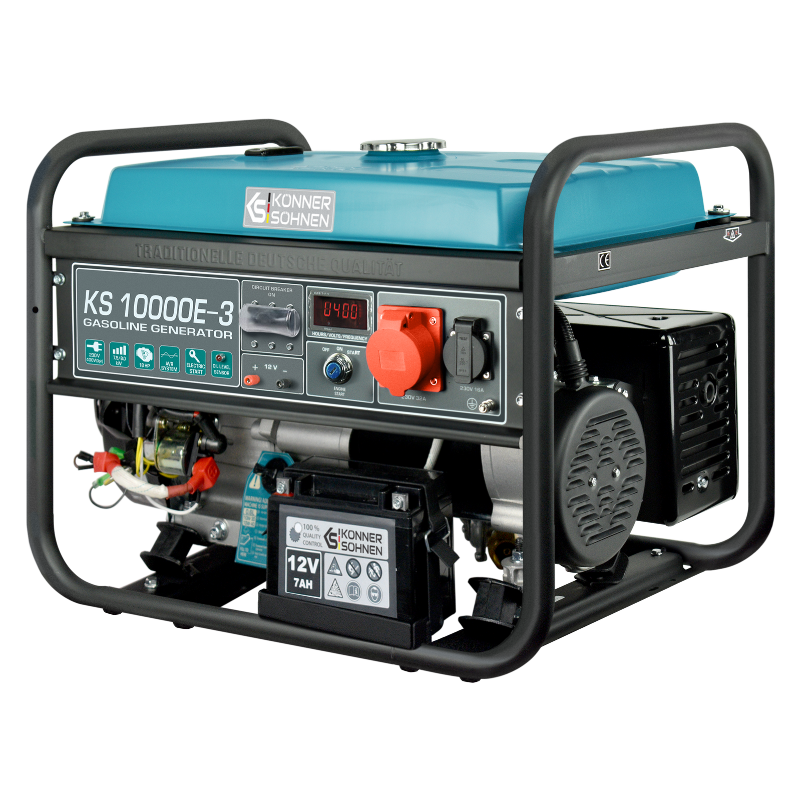 Gasoline generator "Könner & Söhnen" KS 10000E-3