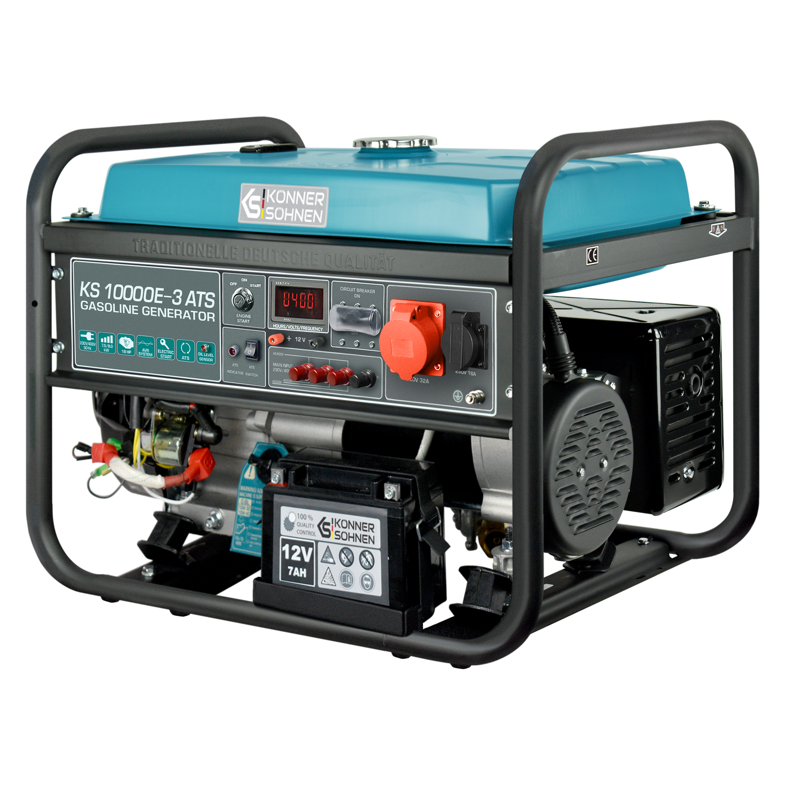 Gasoline generator "Könner & Söhnen" KS 10000E-3 ATS