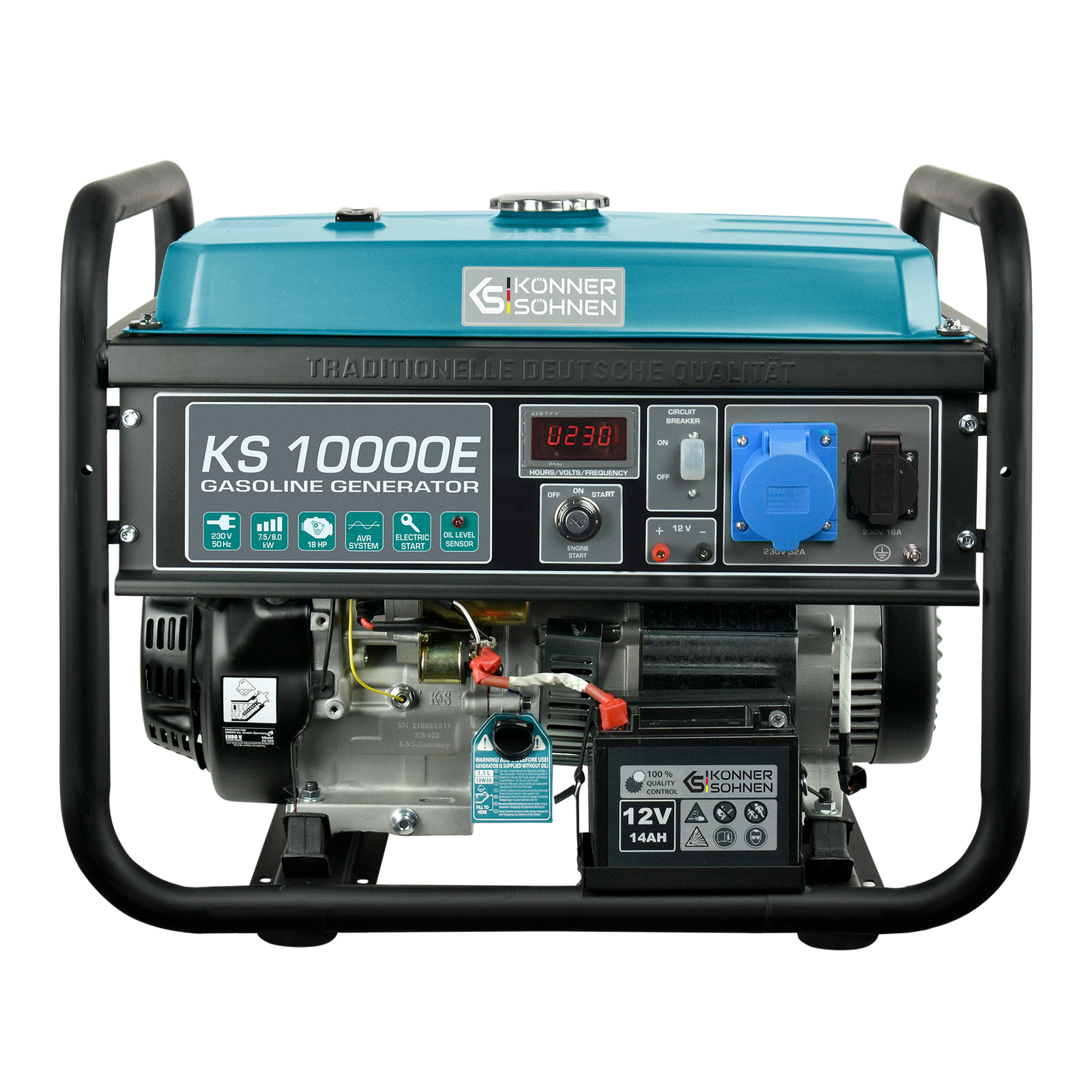 Gasoline generator "Könner & Söhnen" KS 10000E