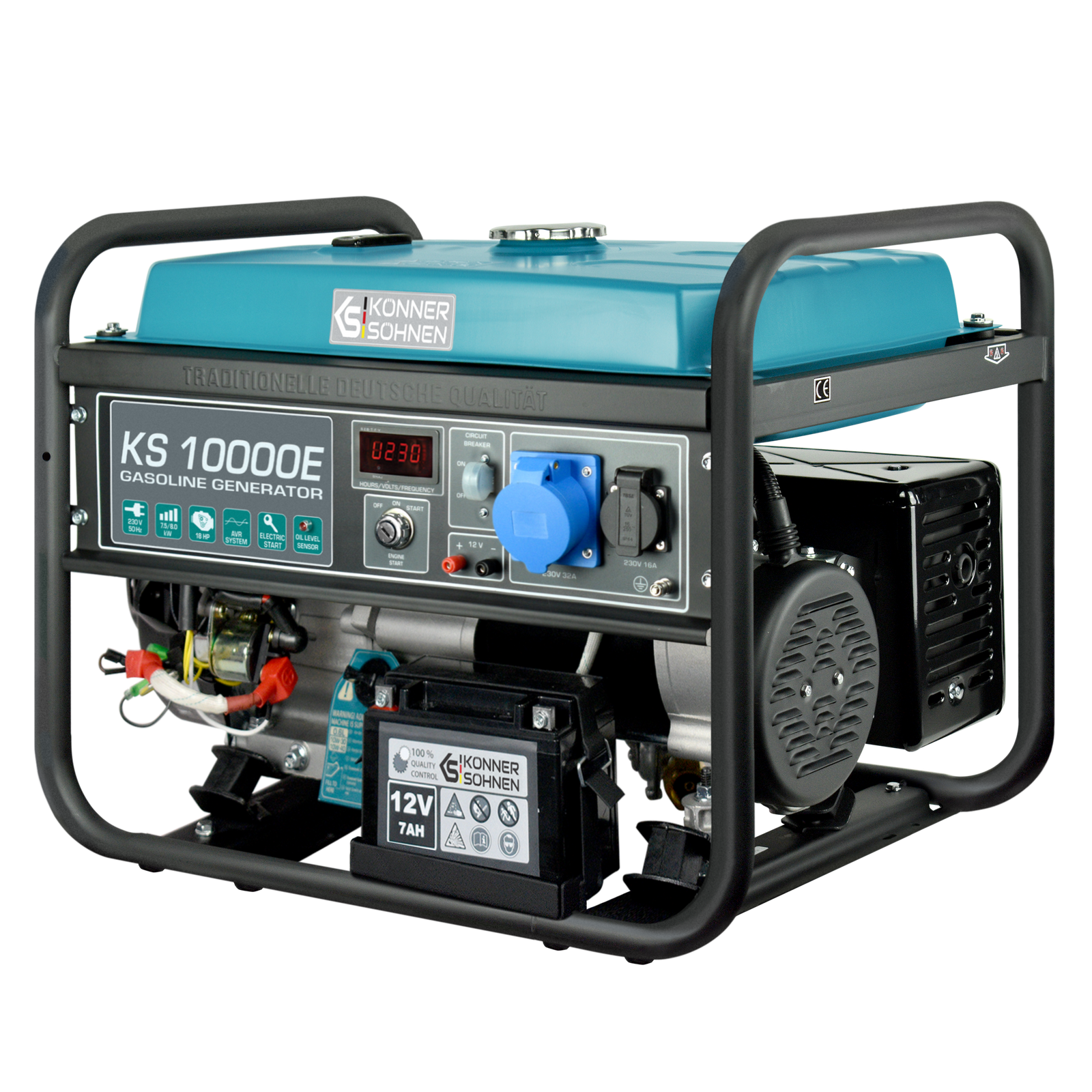 Gasoline generator "Könner & Söhnen" KS 10000E