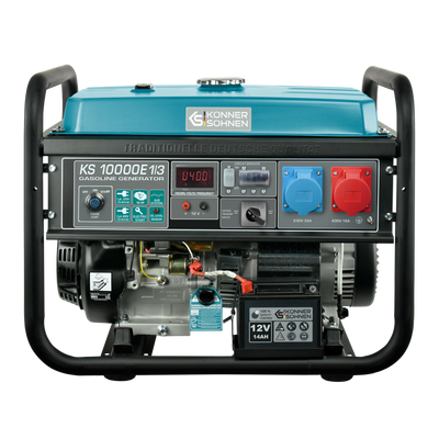 Gasoline generator "Könner & Söhnen" KS 10000E 1/3