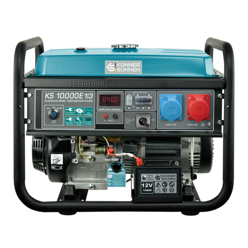 Gasoline generator "Könner & Söhnen" KS 10000E 1/3