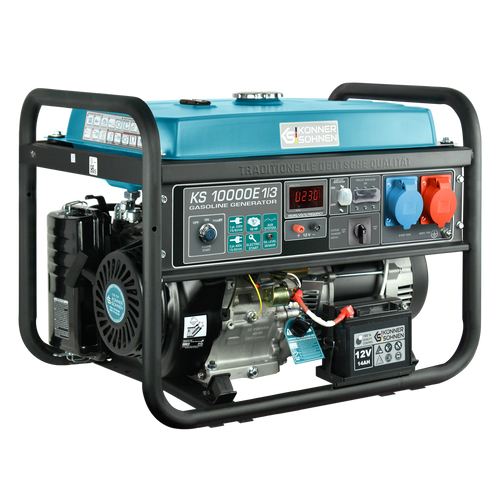 Gasoline generator "Könner & Söhnen" KS 10000E 1/3