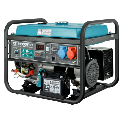 Gasoline generator "Könner & Söhnen" KS 10000E 1/3
