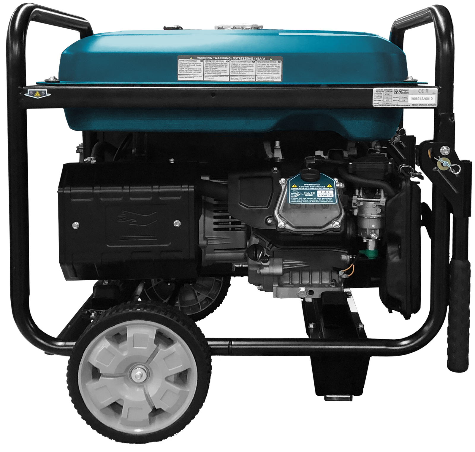 Gasoline generator "Könner & Söhnen" KS 12-1E 1/3 ATSR
