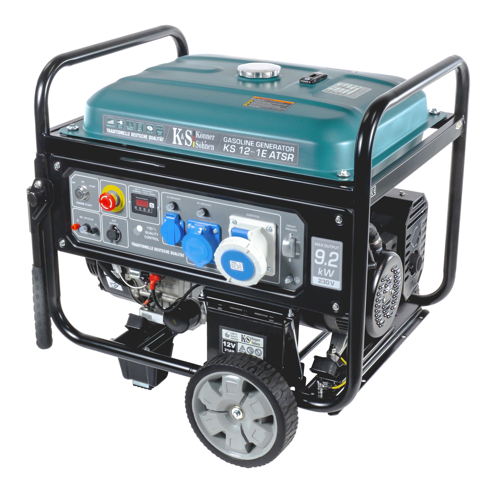 Gasoline generator "Könner & Söhnen" KS 12-1E ATSR