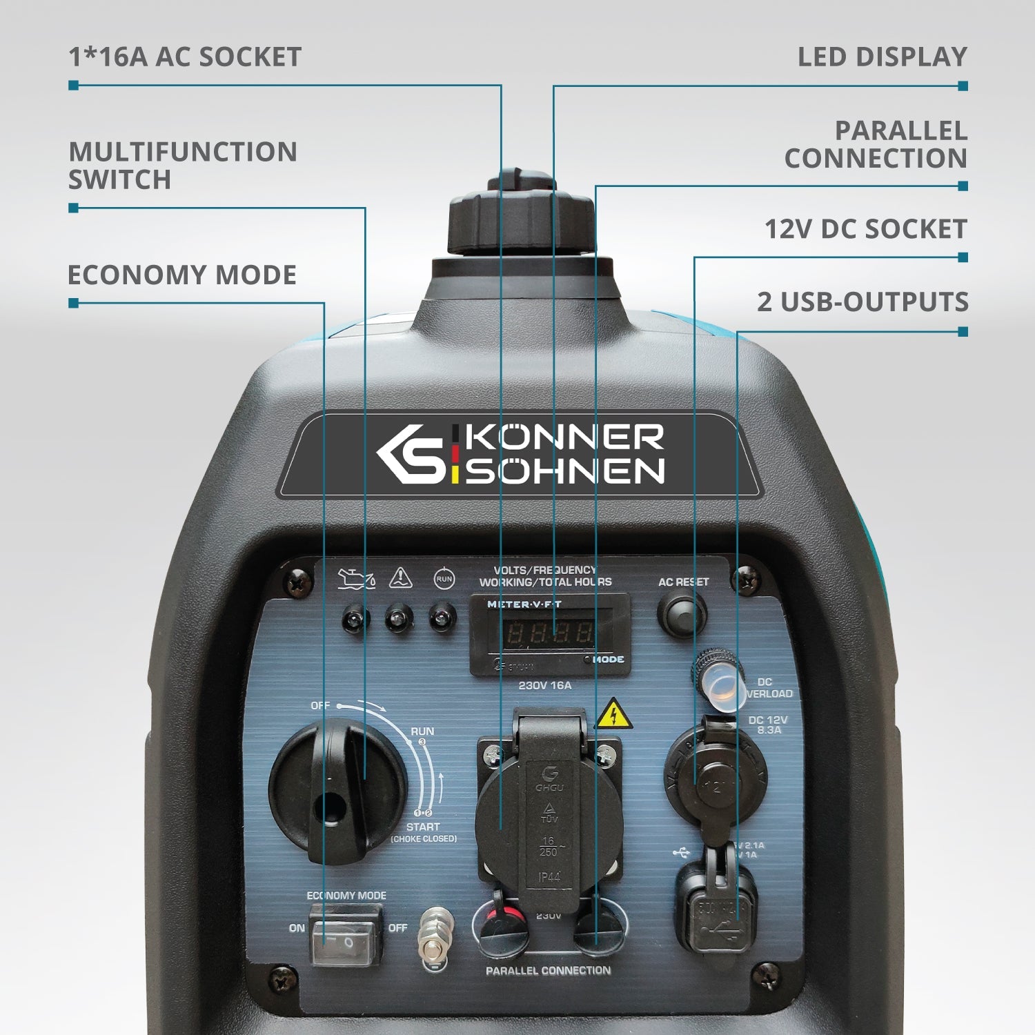 Inverter generator KS 2100i S