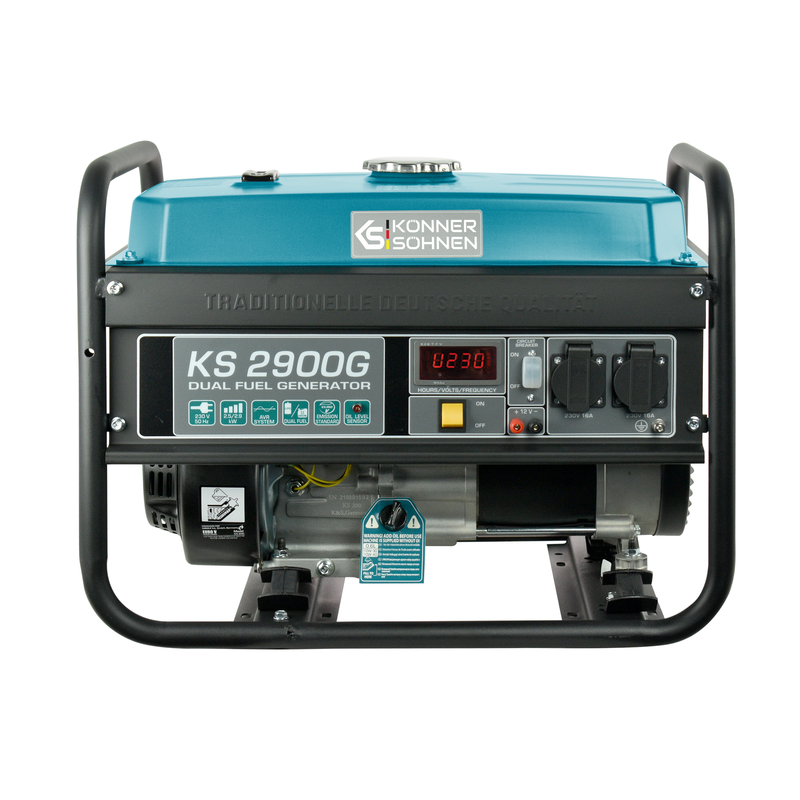 Генератор газобензиновий «Könner & Söhnen» KS 2900G