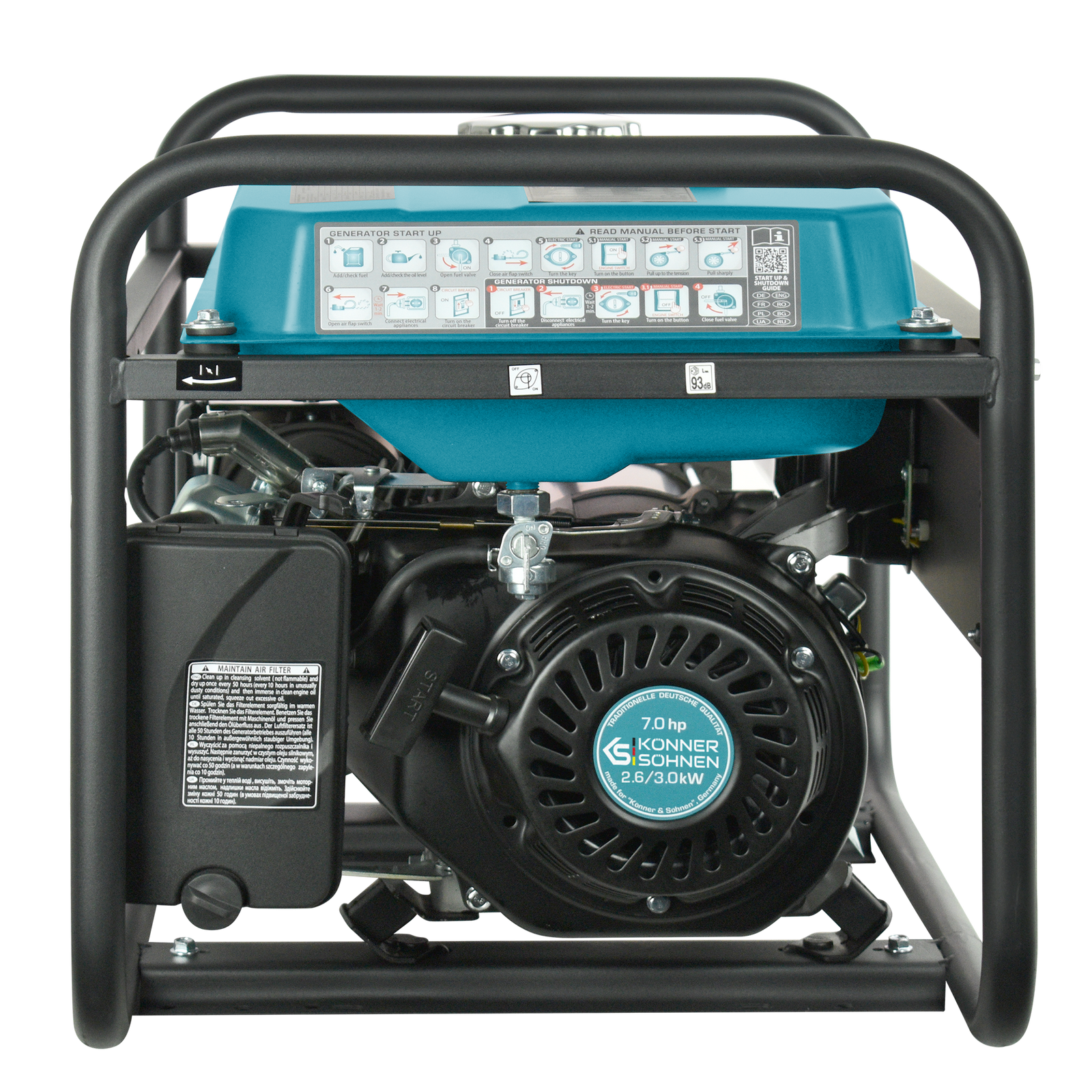 Gasoline generator "Könner & Söhnen" KS 3000E