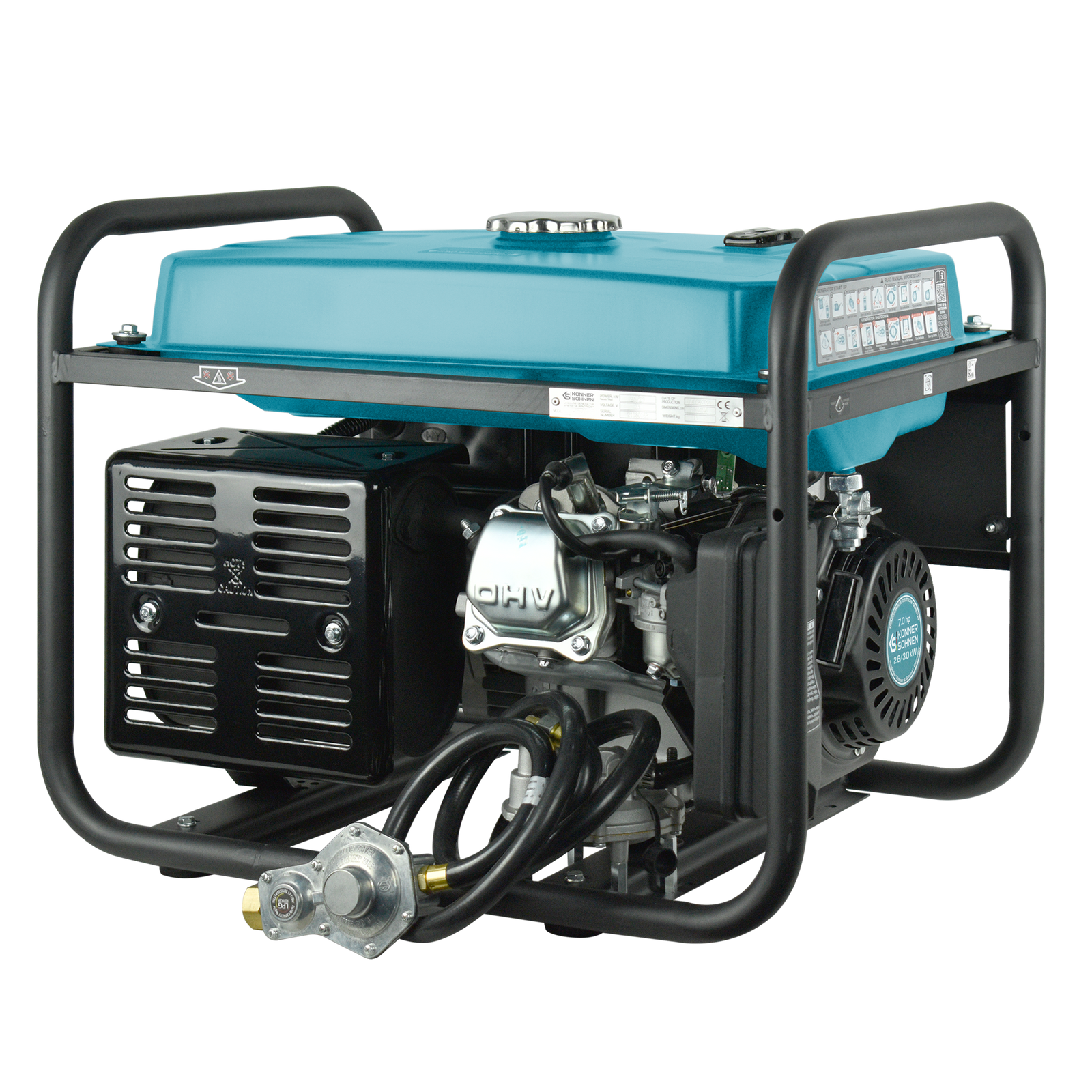 LPG/Gasoline Generator "Könner & Söhnen" KS 3000G