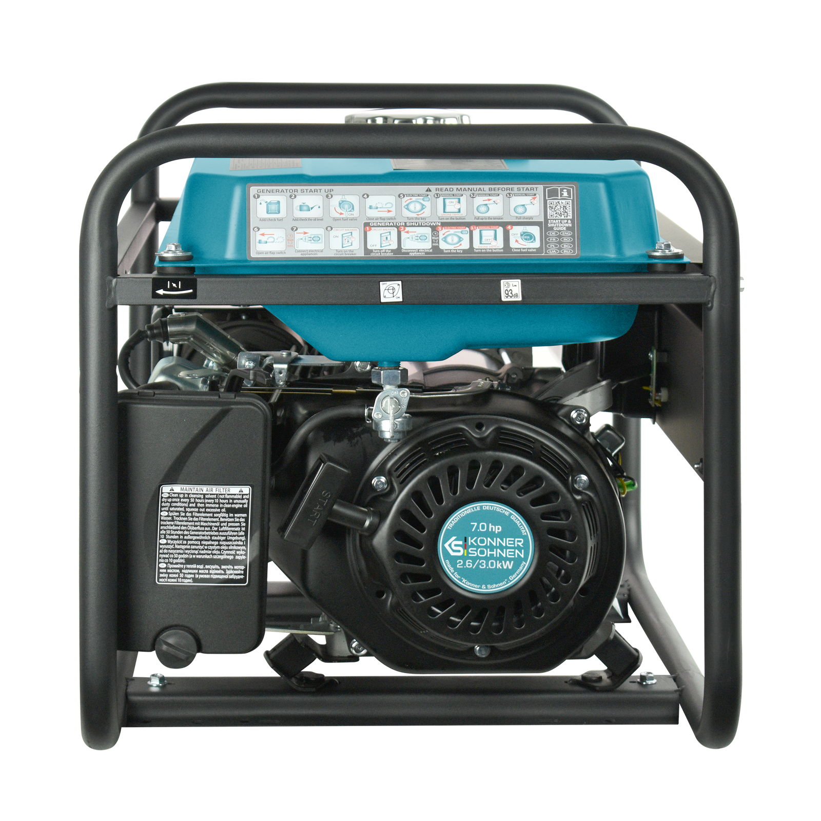 Gasoline generator "Könner & Söhnen" KS 3000