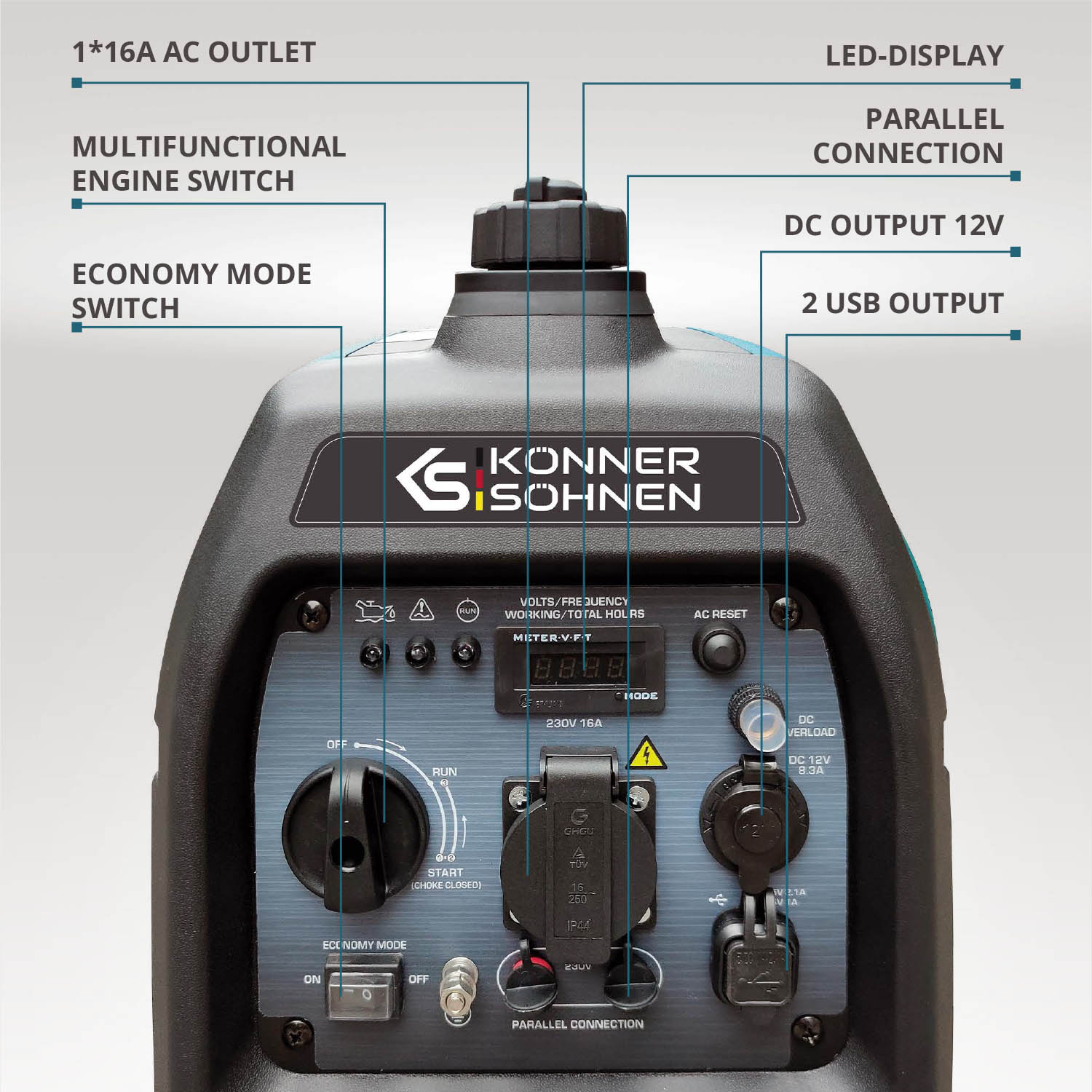 Inverter generator KS 3100i S