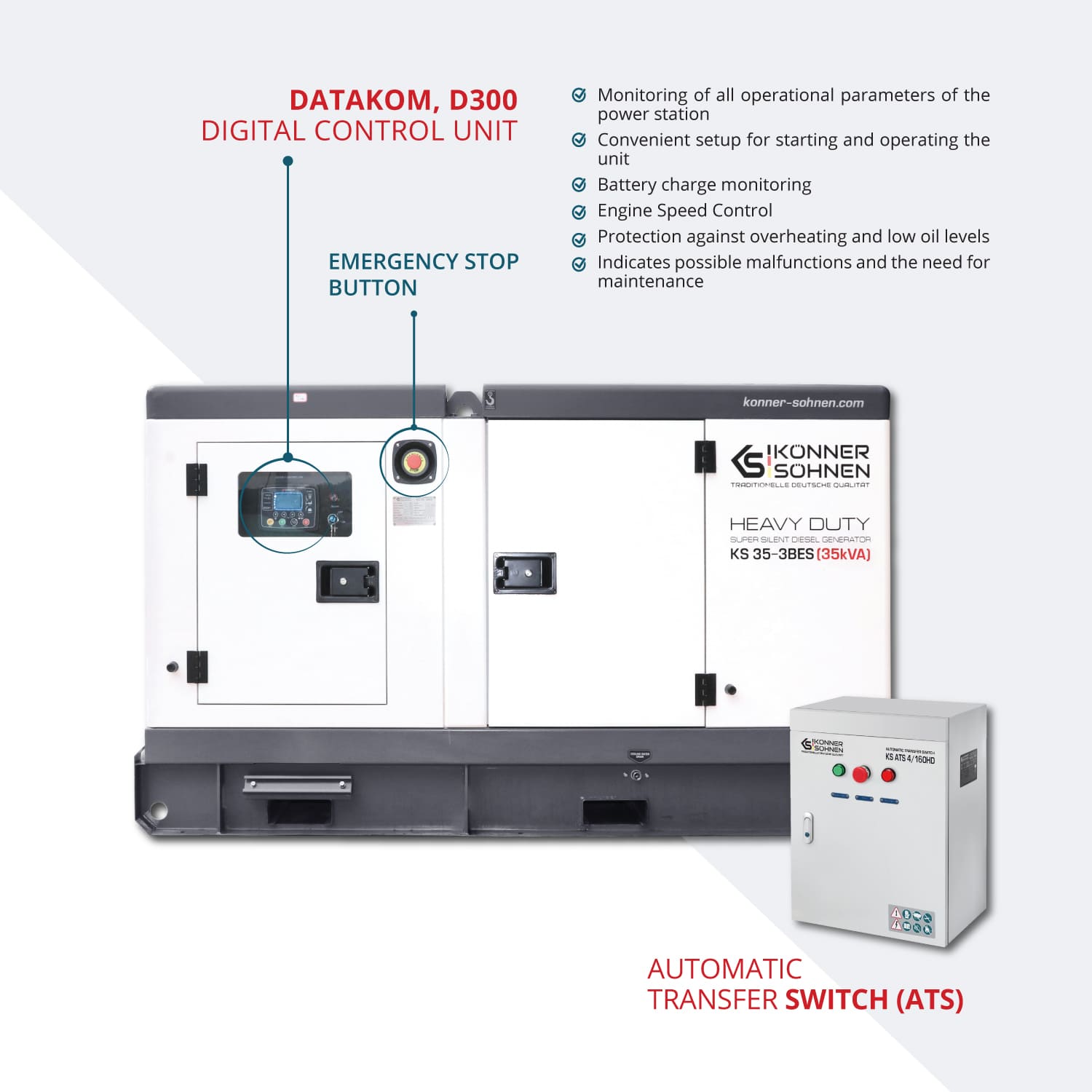 3 phase generator KS 35-3BES