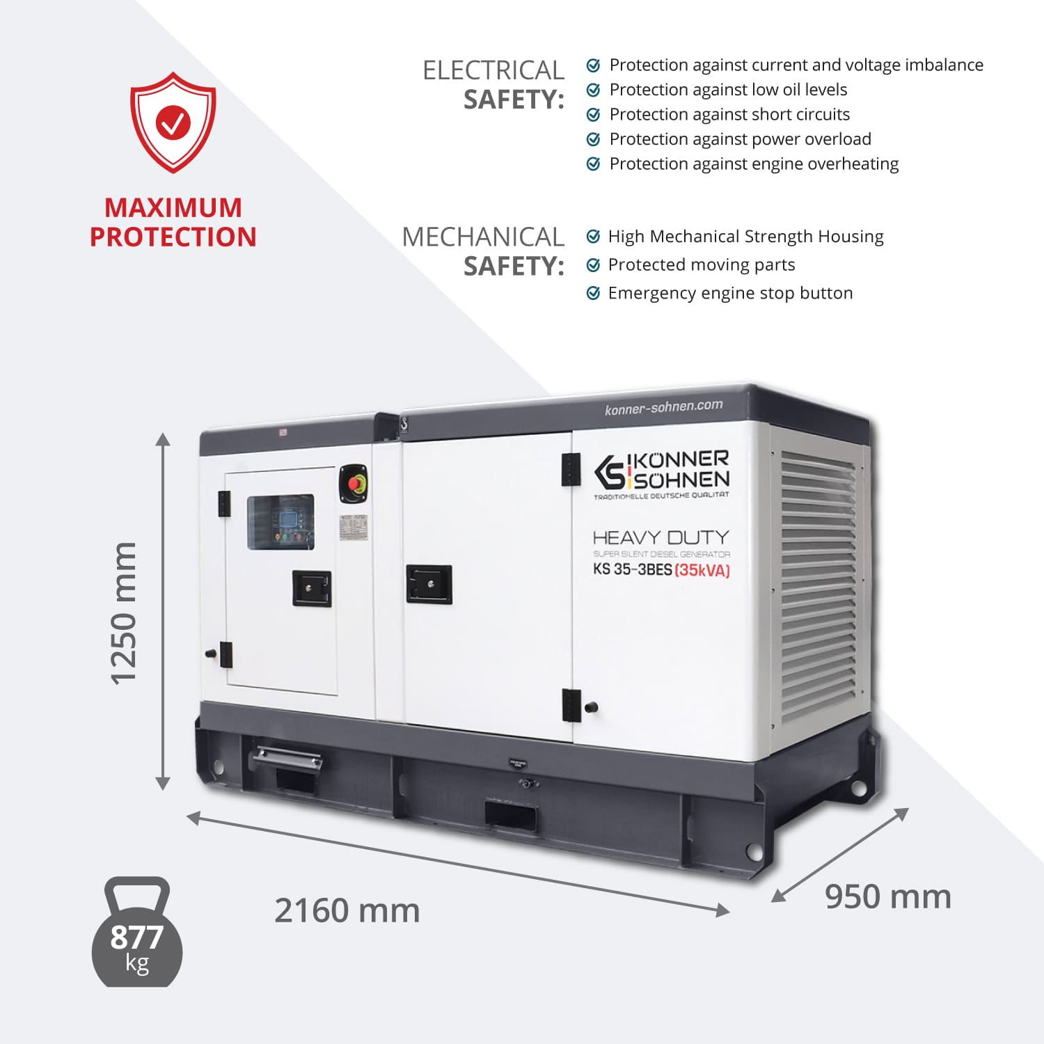 3 phase generator KS 35-3BES