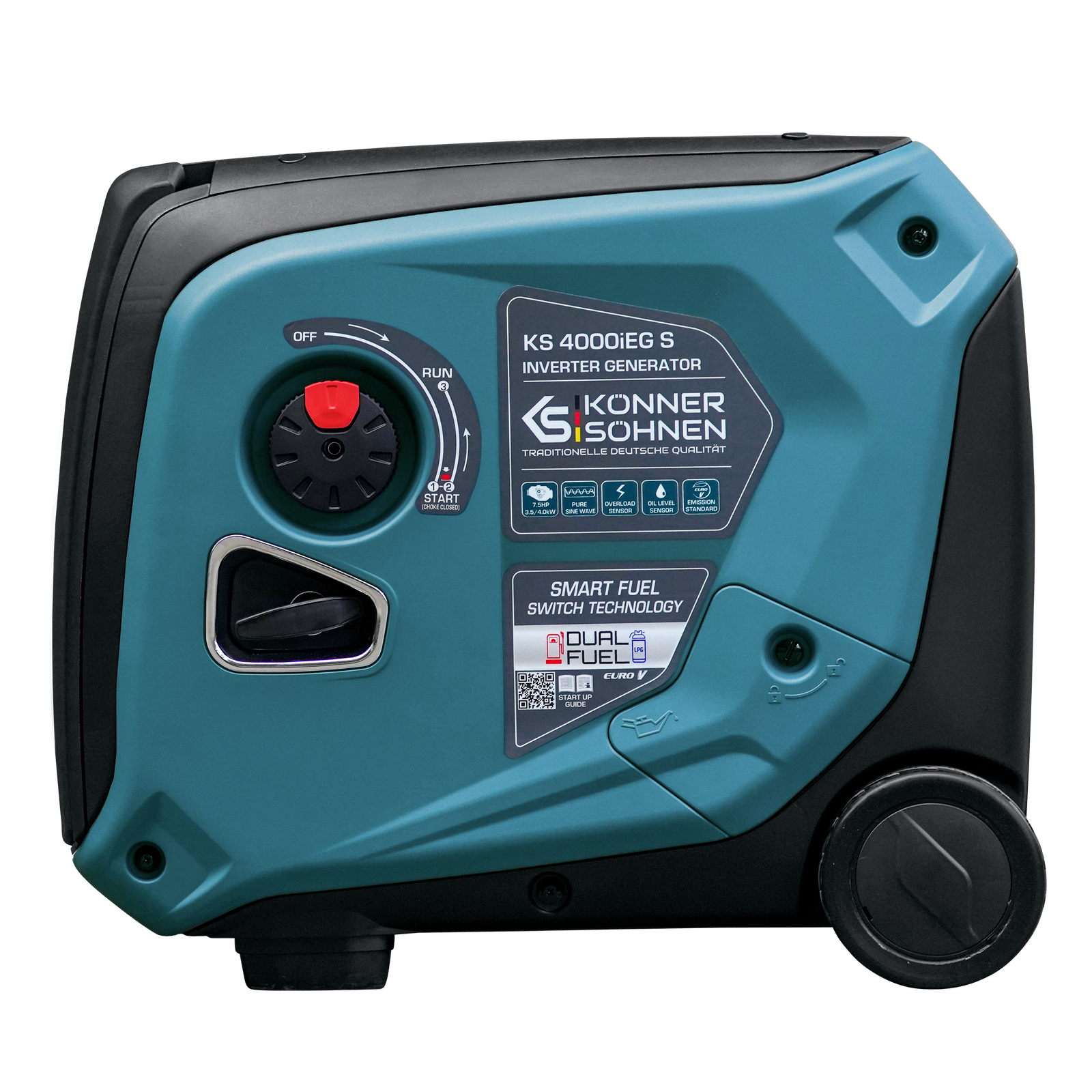 LPG/gasoline inverter generator KS 4000iEG S