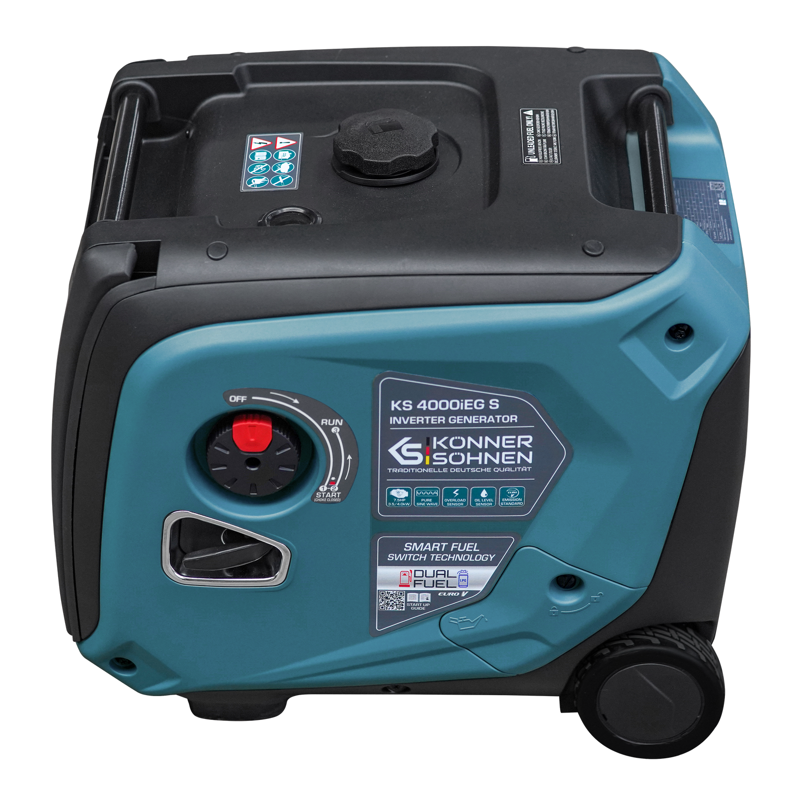 LPG/gasoline inverter generator KS 4000iEG S