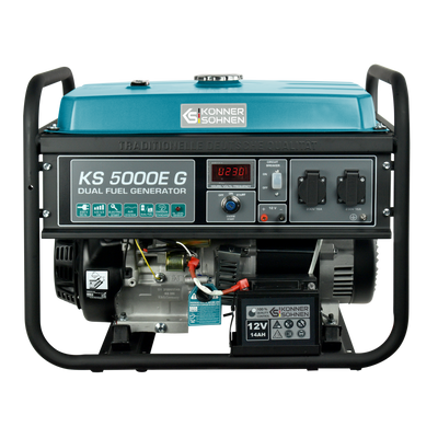 LPG/Gasoline Generator "Könner & Söhnen" KS 5000E G