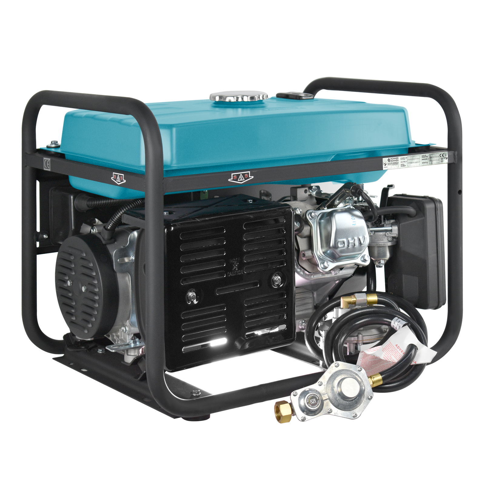 LPG/Gasoline Generator "Könner & Söhnen" KS 5000E G