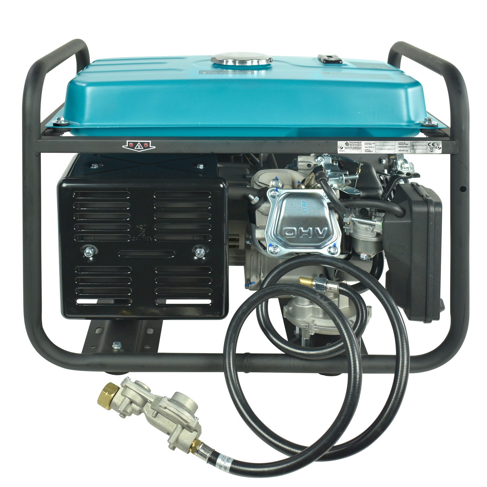 LPG/Gasoline Generator "Könner & Söhnen" KS 5000E G