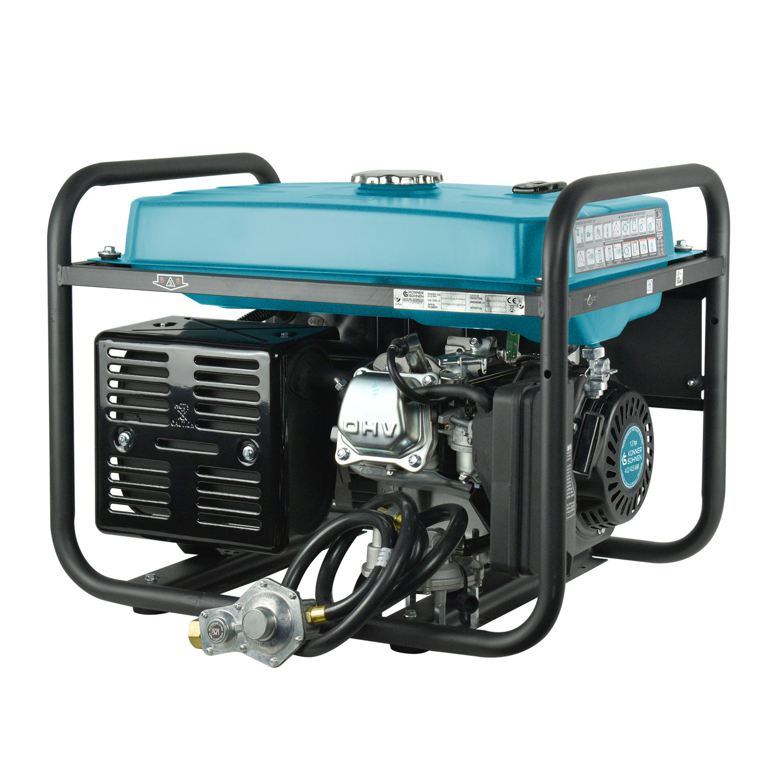 LPG/Gasoline Generator "Könner & Söhnen" KS 5000E G