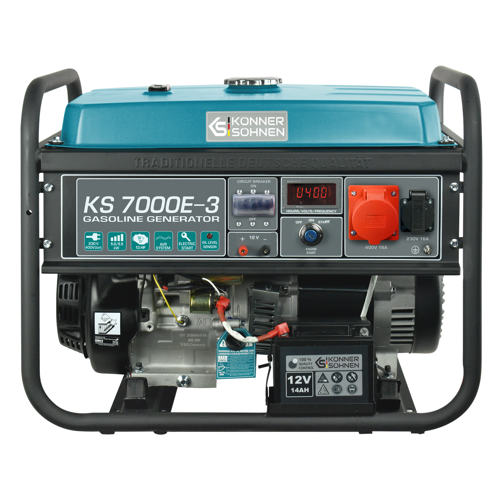 Gasoline generator "Könner & Söhnen" KS 7000E-3