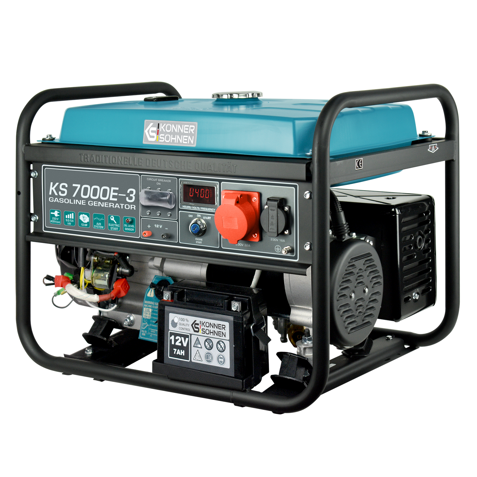 Gasoline generator "Könner & Söhnen" KS 7000E-3