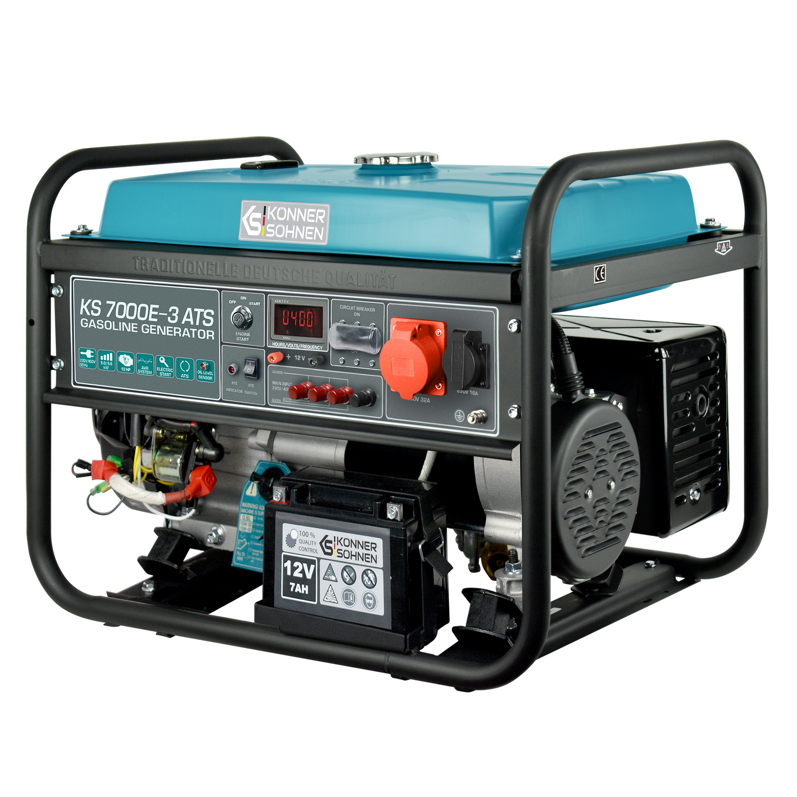 Gasoline generator "Könner & Söhnen" KS 7000E-3 ATS