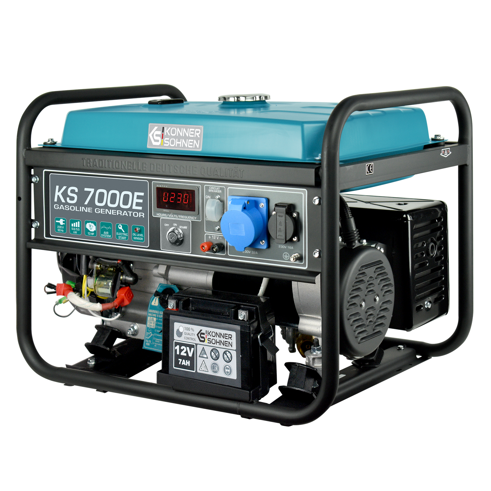 Gasoline generator "Könner & Söhnen" KS 7000E