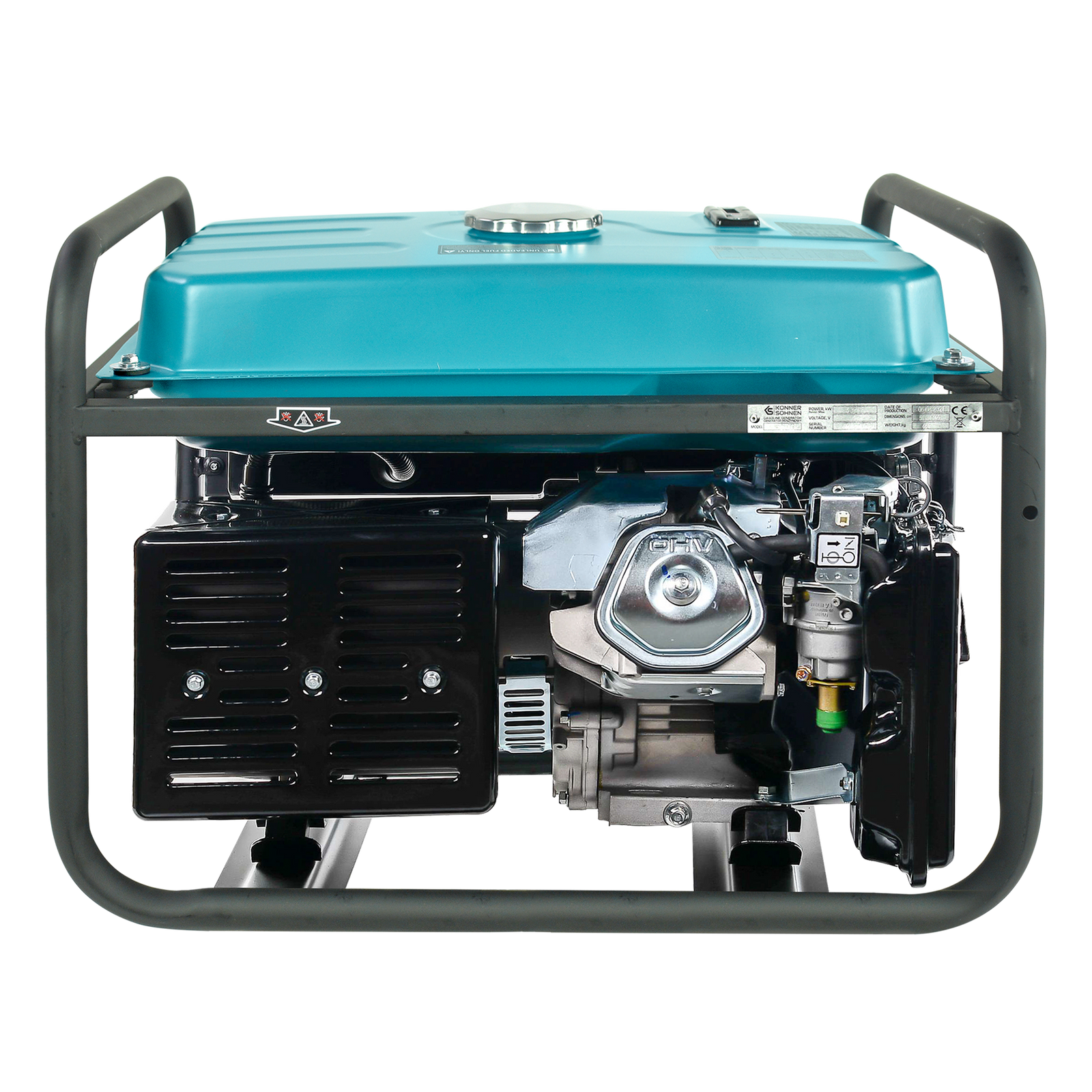 Gasoline generator "Könner & Söhnen" KS 7000E 1/3