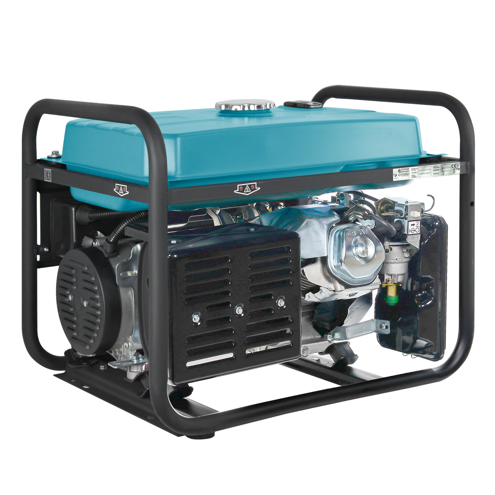 Gasoline generator "Könner & Söhnen" KS 7000E 1/3