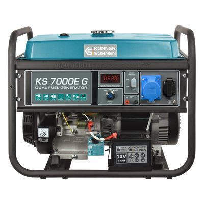 LPG/Gasoline Generator "Könner & Söhnen" KS 7000E G