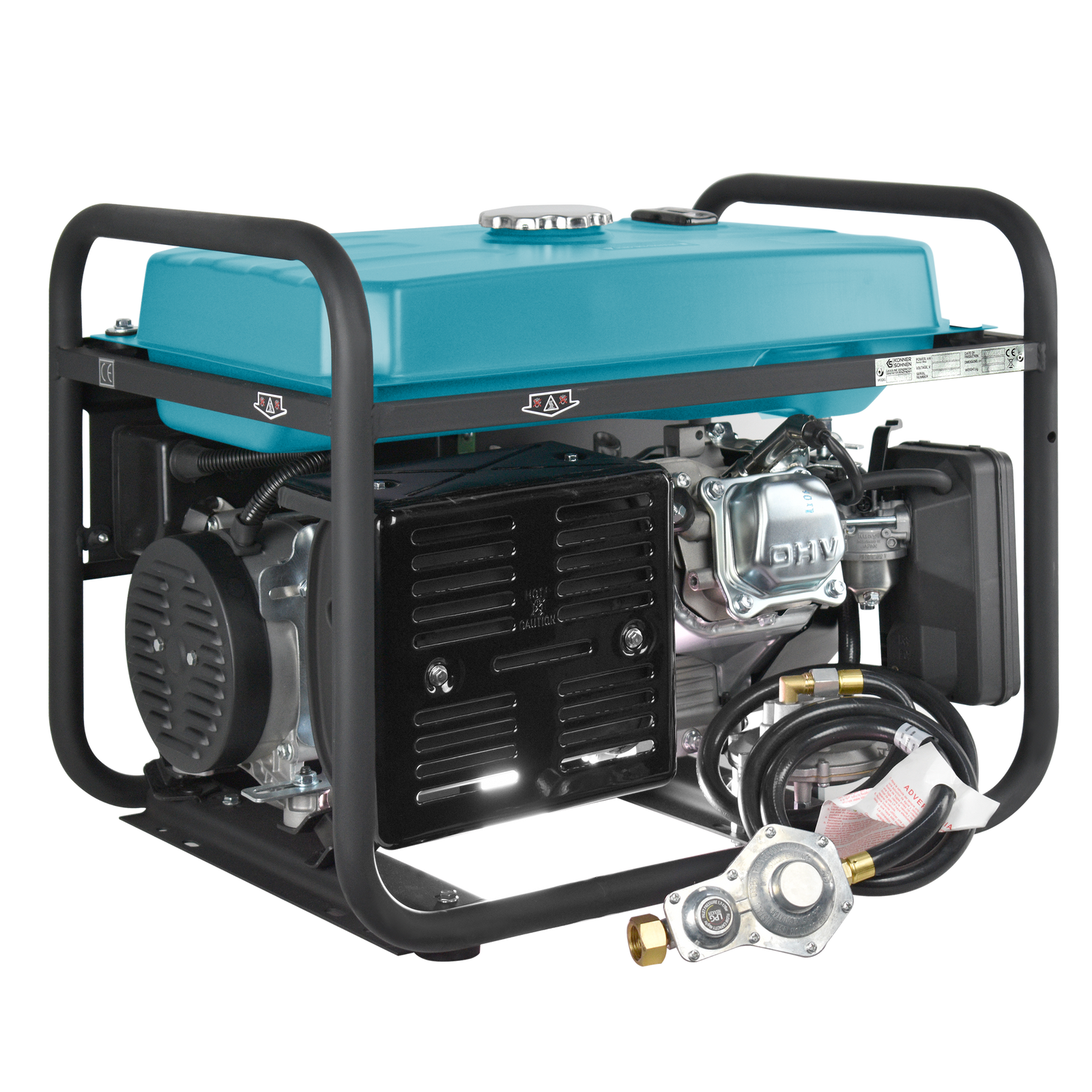 LPG/Gasoline Generator "Könner & Söhnen" KS 7000E G
