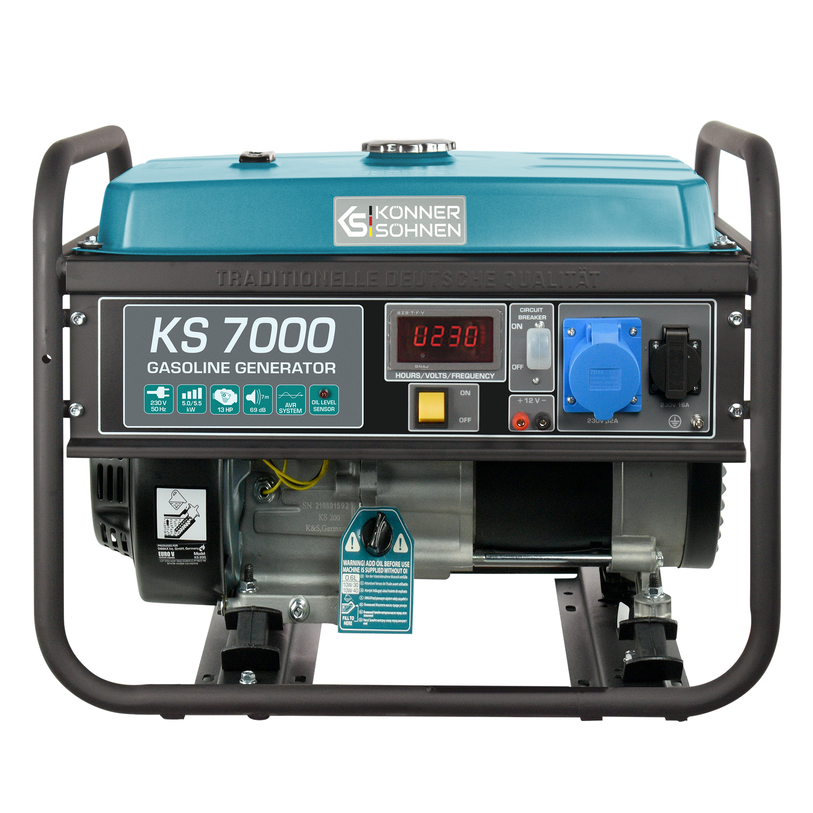 Gasoline generator "Könner & Söhnen" KS 7000